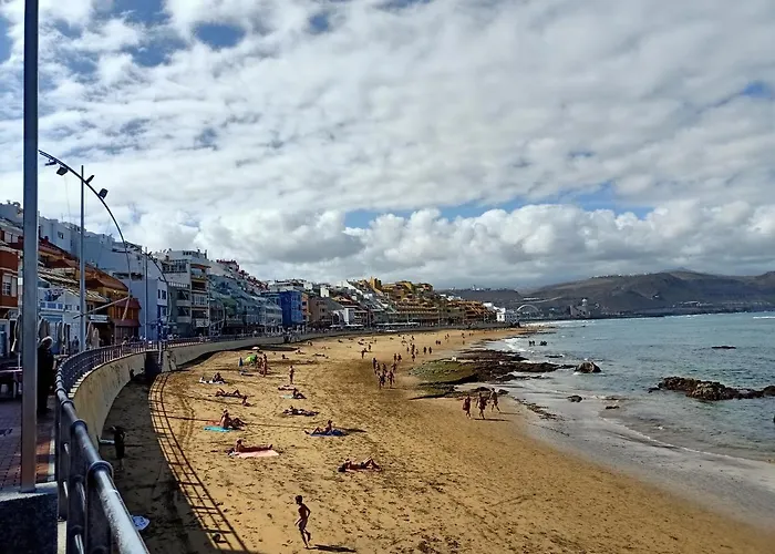 Estudio W&G Las Canteras con bonitas vistas al mar